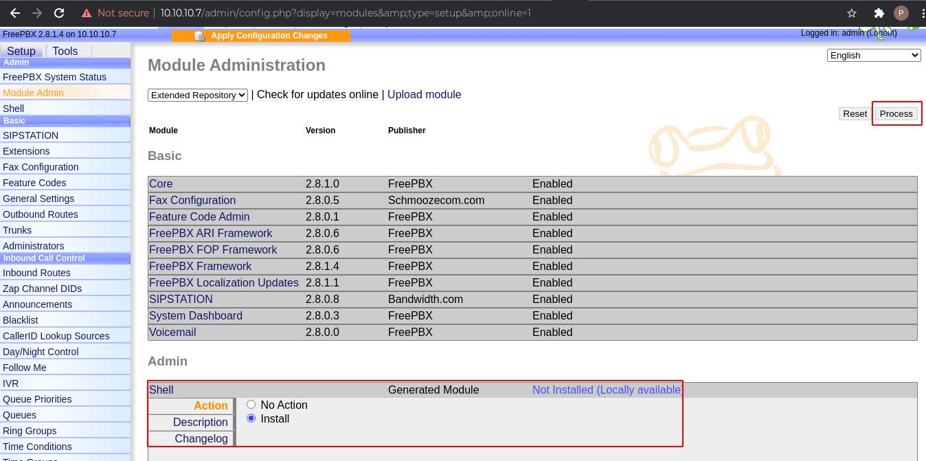 module-install