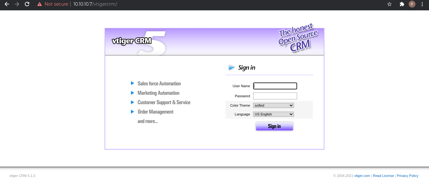 vtigercrm-login