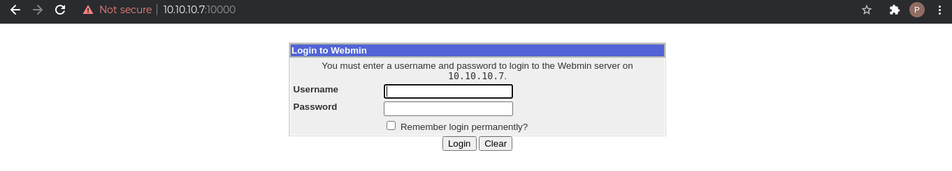 webmin-login