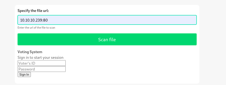 login-scan
